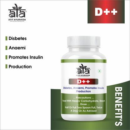 Ayurvedic D++ Diab Care Tablet All India